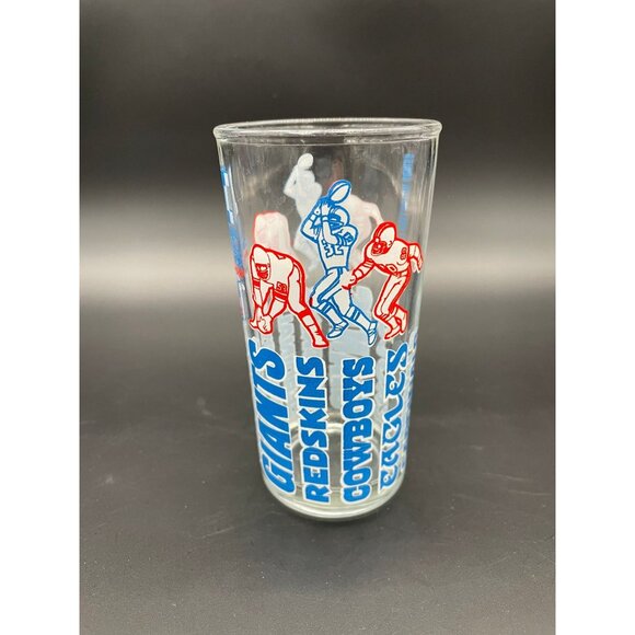 Vintage NFL Football Tumbler Glass 1976 Eastern Division Welch Collector Series - Picture 2 of 10